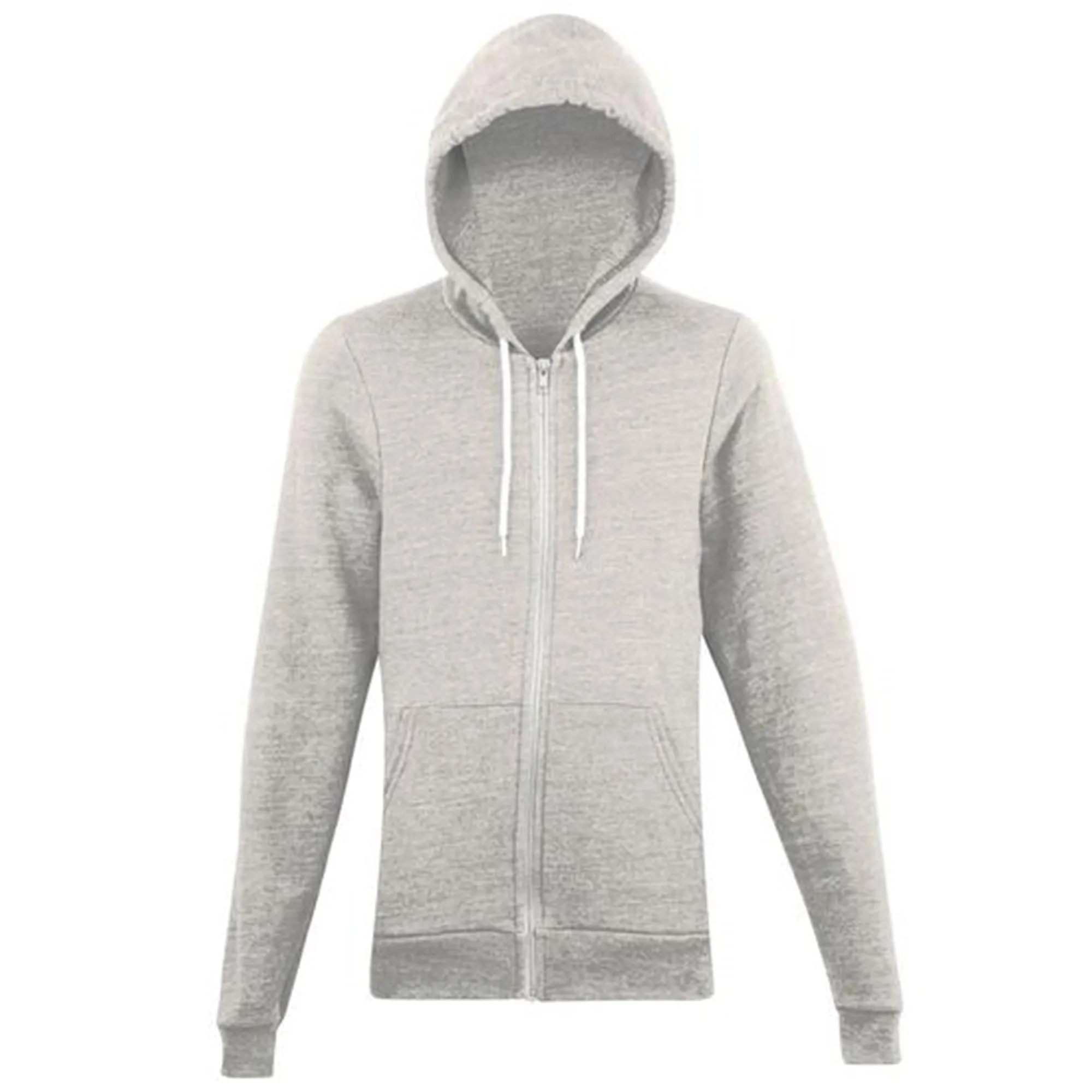 American Apparel Unisex Tri-Blend Full Zip Terry Hoodie