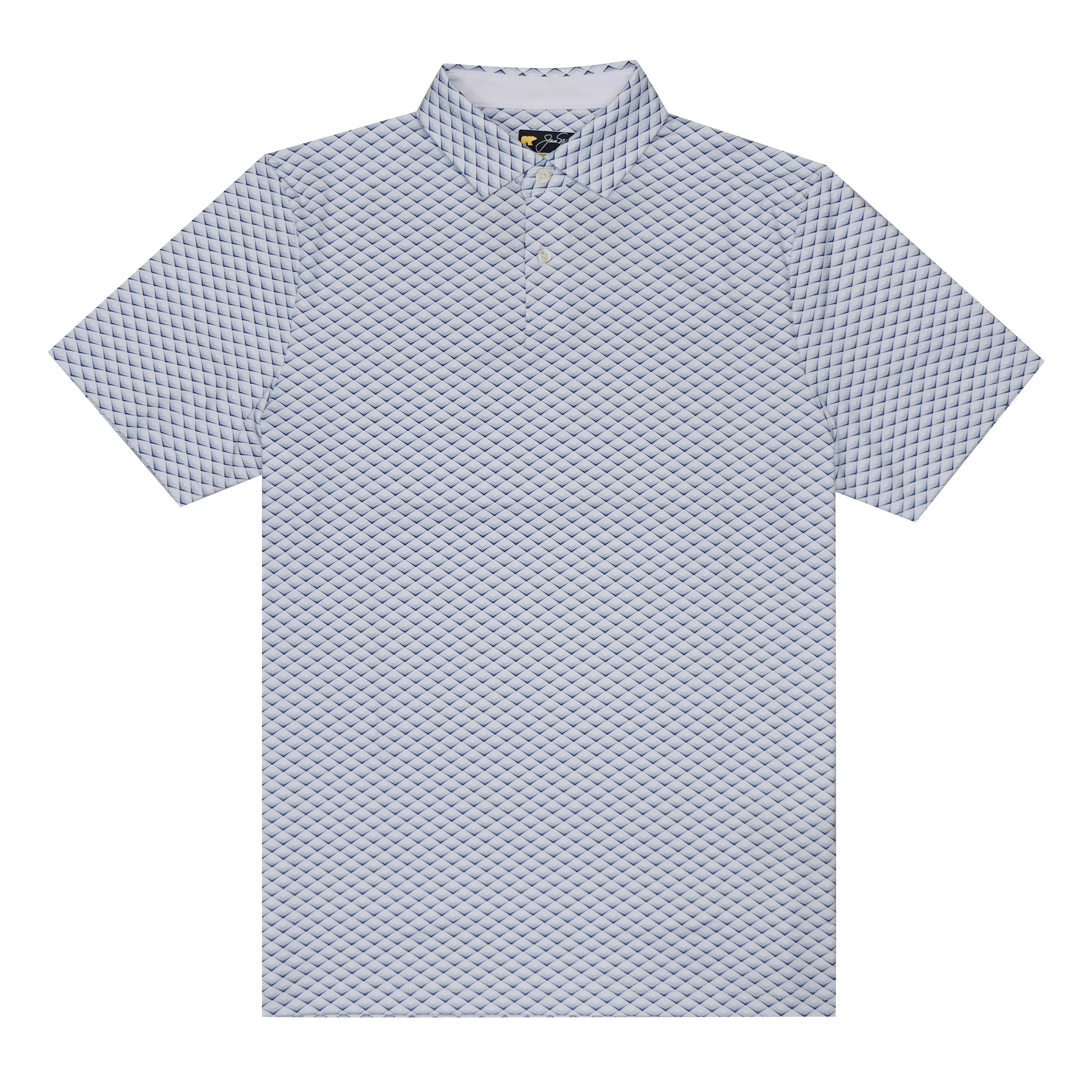 Arrowhead Print Polo Bright White