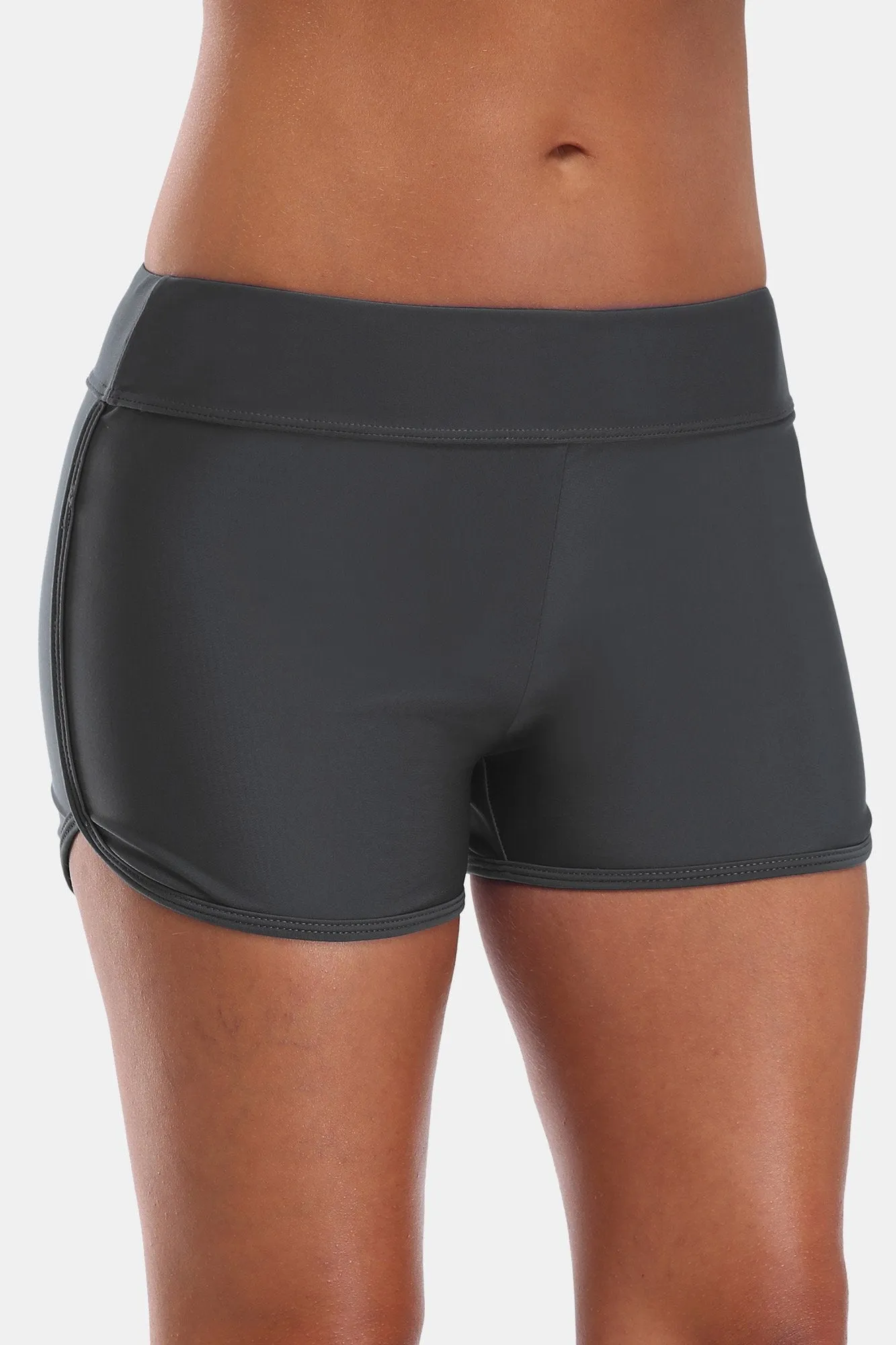 Attraco Women's Grey Swim Short