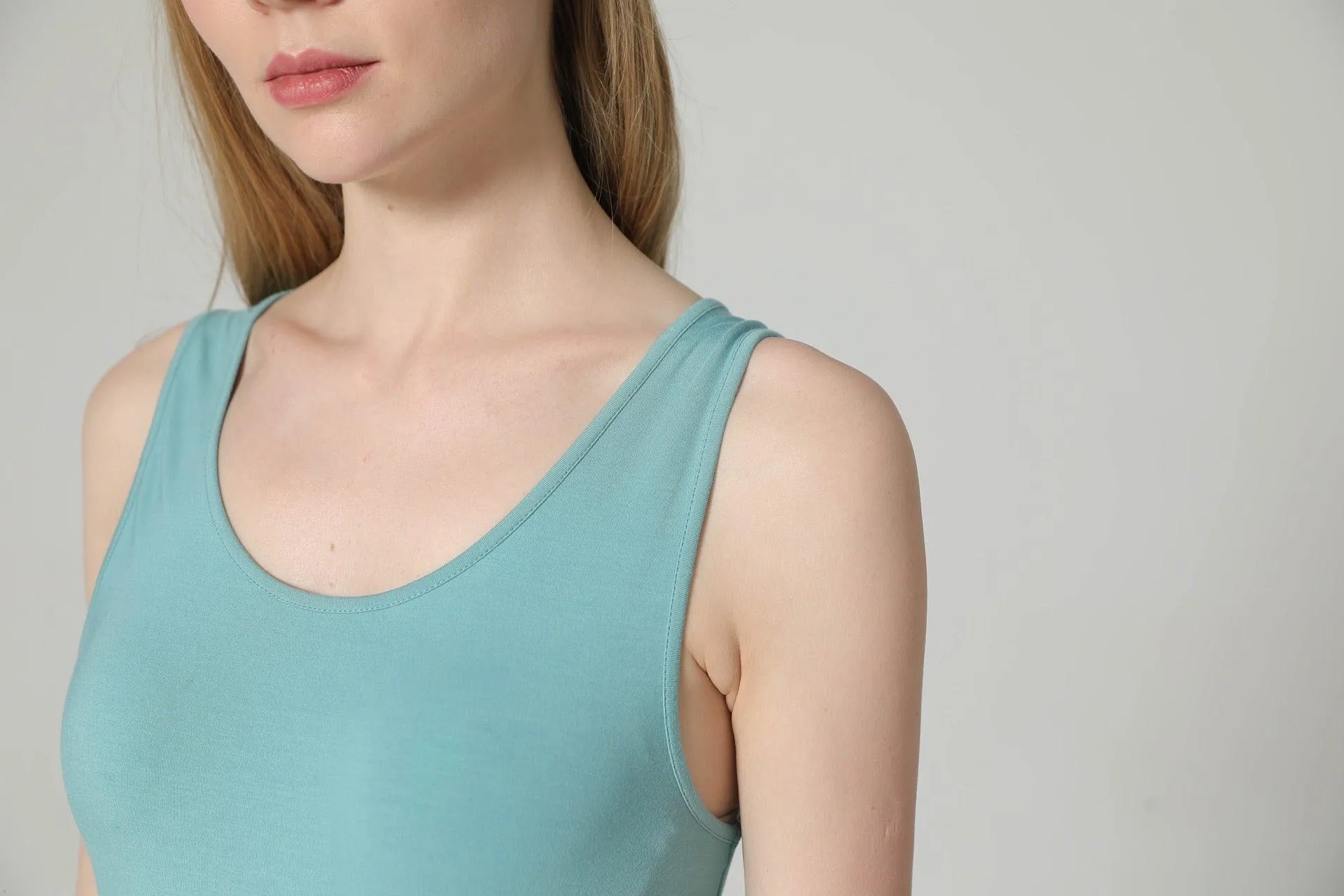 Bamboo Curved Hem Sustainable Tank