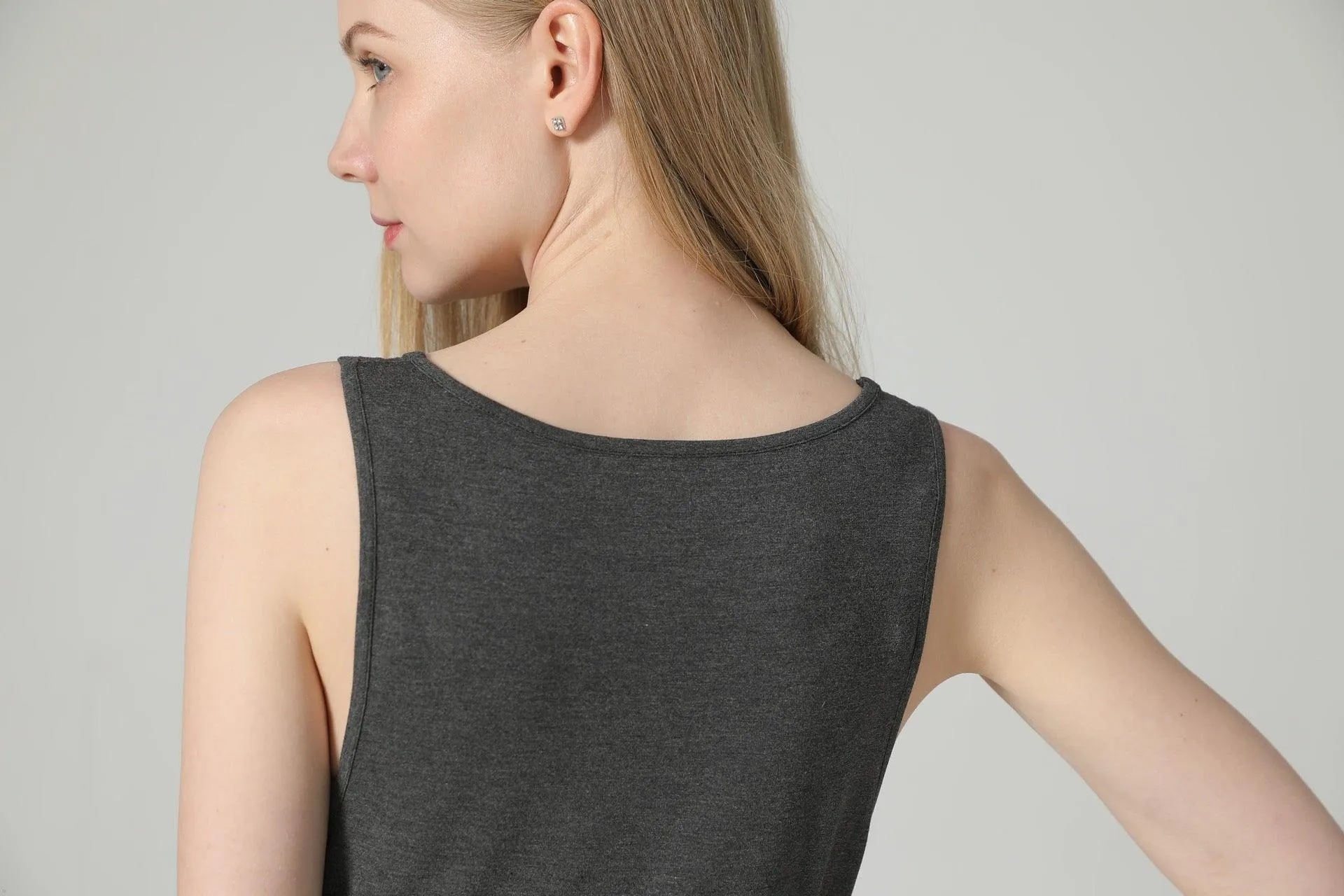 Bamboo Curved Hem Sustainable Tank