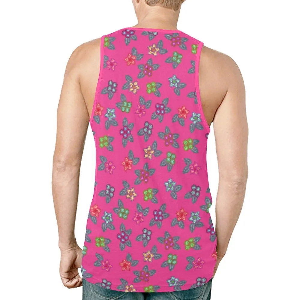 Berry Flowers Tank Top