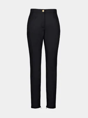 Black Skinny Stretch Pants