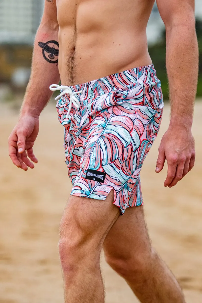 CA Hybrid Board Shorts | Monster Leaf