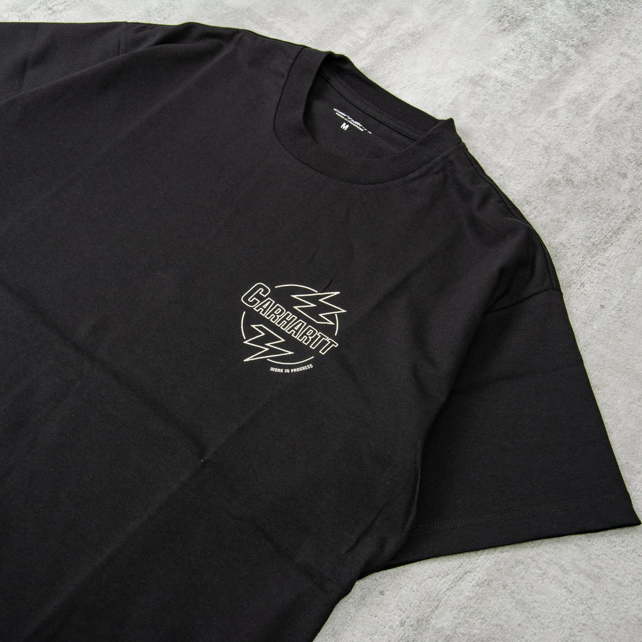 Carhartt WIP Ablaze Tee - Black / Wax