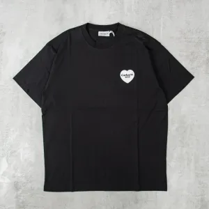 Carhartt WIP Heart Bandana Tee - Black / White