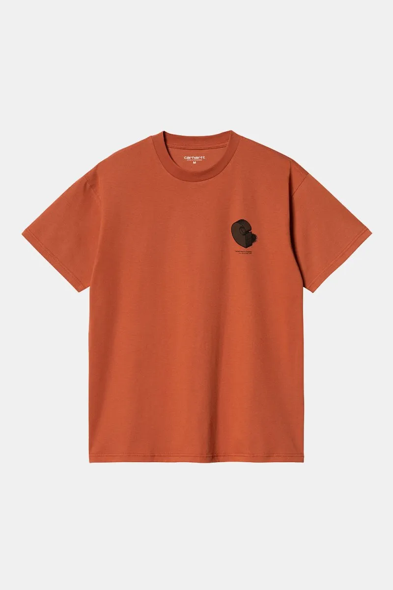 Carhartt WIP Short Sleeve Diagram C T-Shirt (Phoenix Orange)