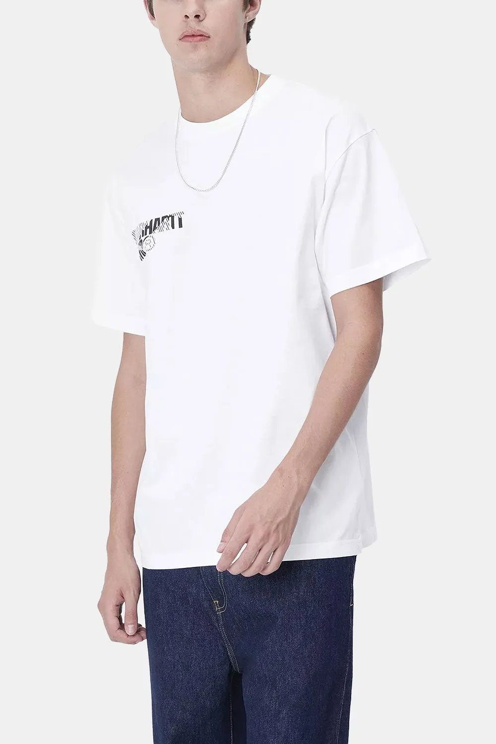 Carhartt WIP Short Sleeve Jalou C T-Shirt (White/Black)