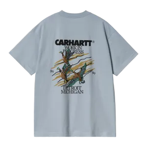 Carhartt WIP S/S Ducks T-Shirt - Misty Sky