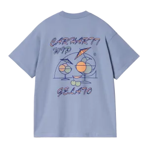 Carhartt WIP S/S Gelato T-Shirt - Charm Blue