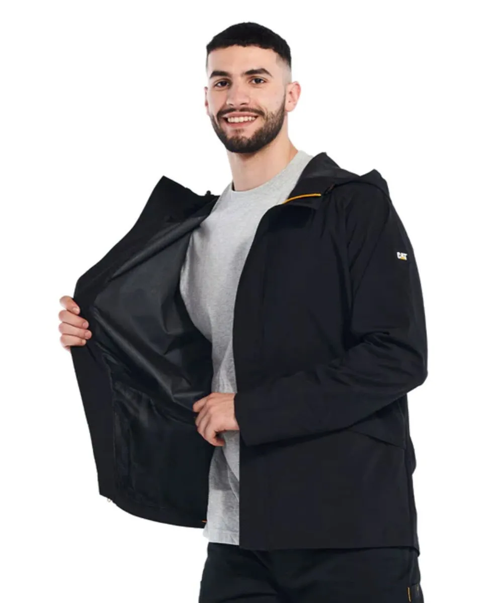 Caterpillar Men's Essential Rain Jacket - Black