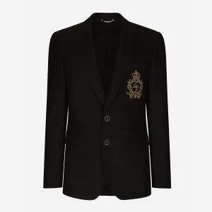 Dolce & Gabbana DG Patch Single Breasted Jacket