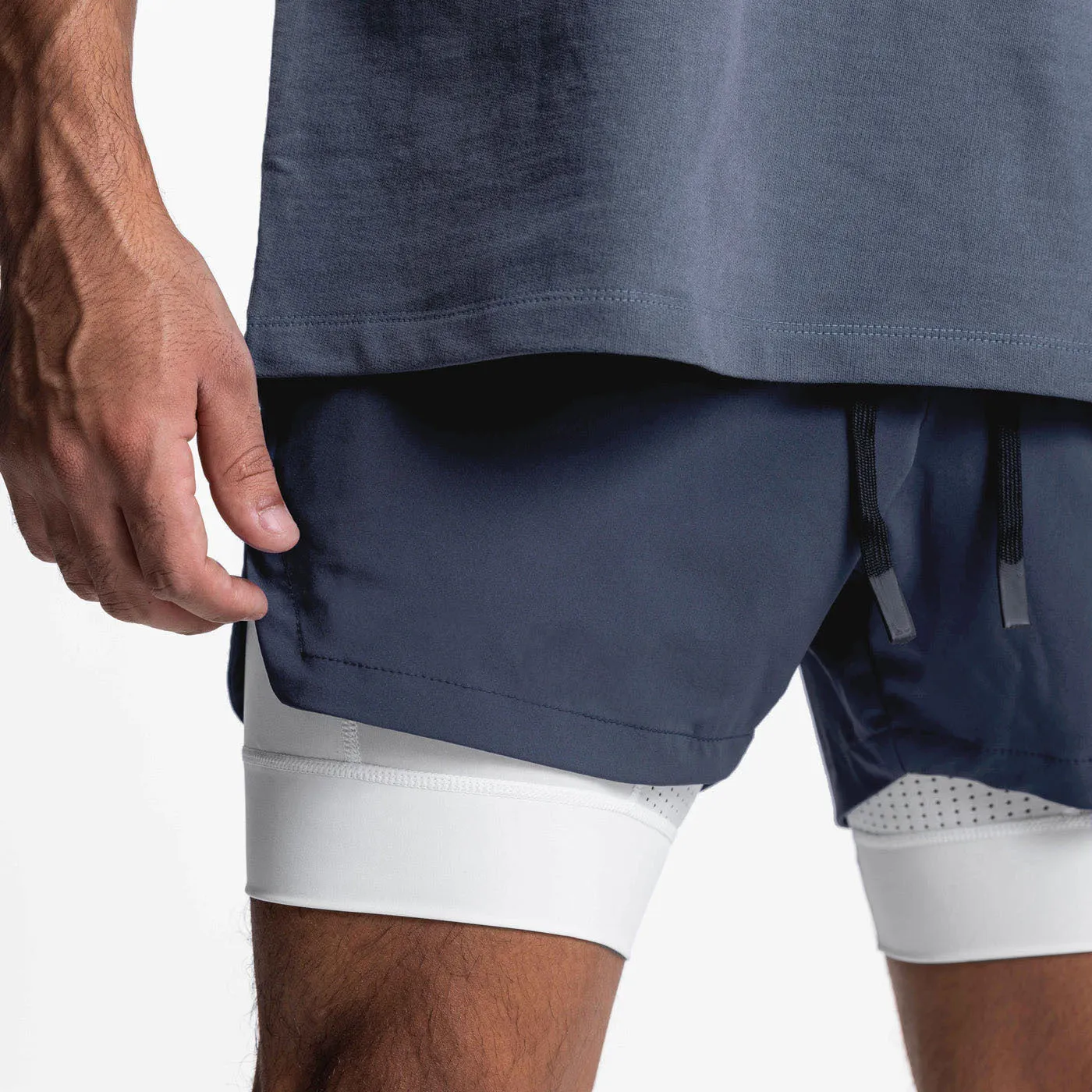 Double Layer Gym Quick Dry Shorts