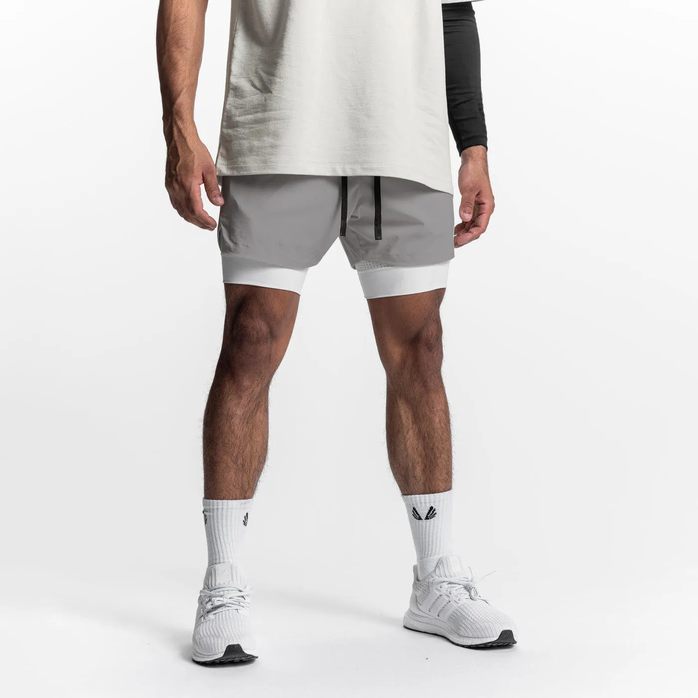 Double Layer Gym Quick Dry Shorts