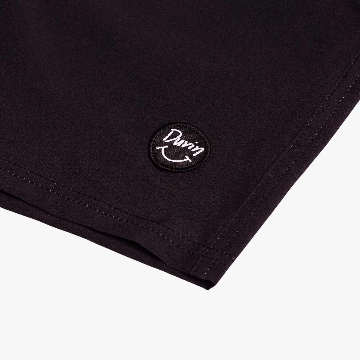 Duvin - "Basics" Sport Short (Black) - Spandex Quick Dry Elastic