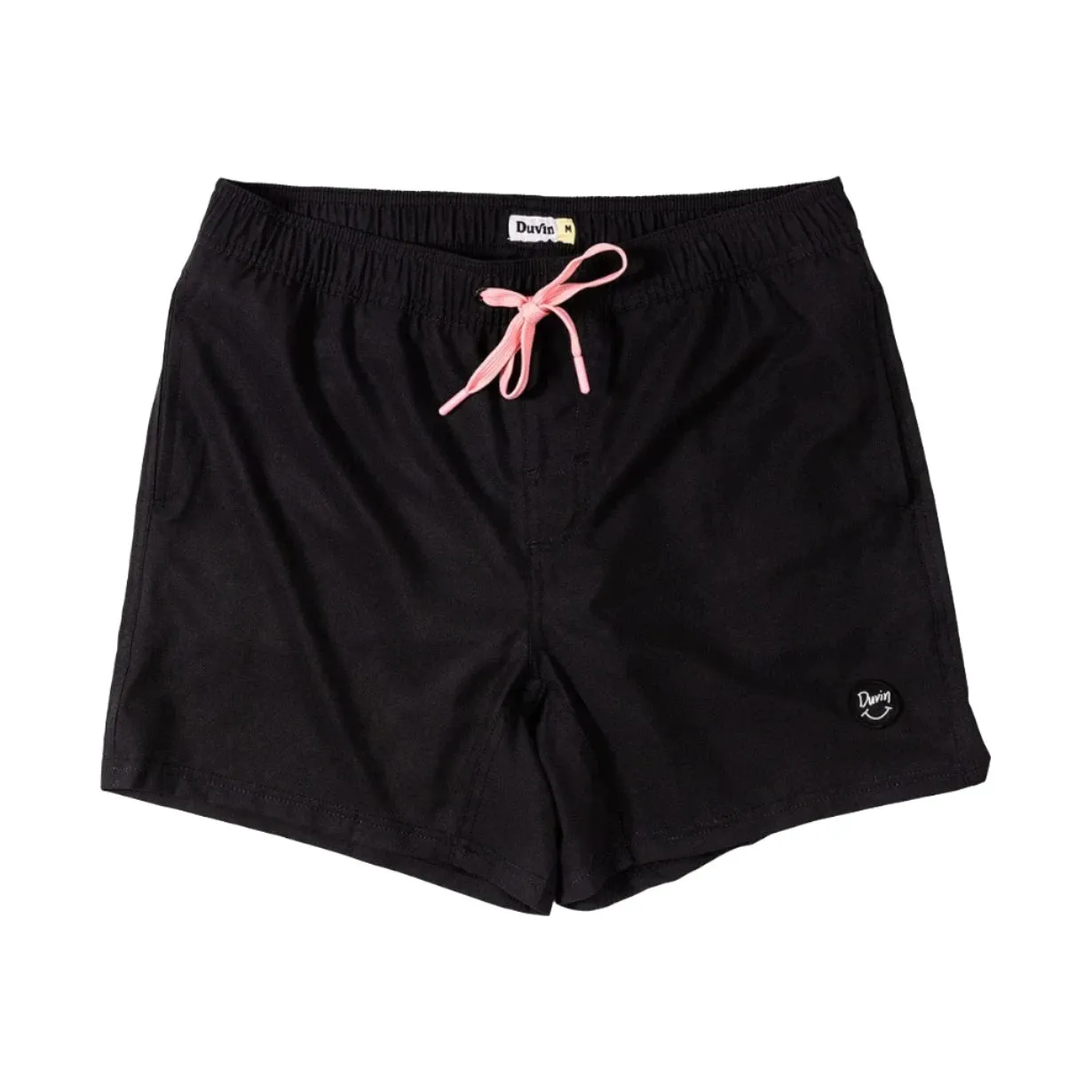 Duvin - "Basics" Sport Short (Black) - Spandex Quick Dry Elastic