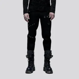 Embellished slim jeans
 for men