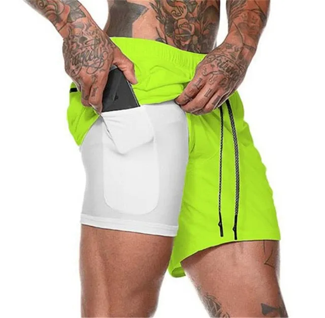 Fitness hub Double-deck Short Pant for Men