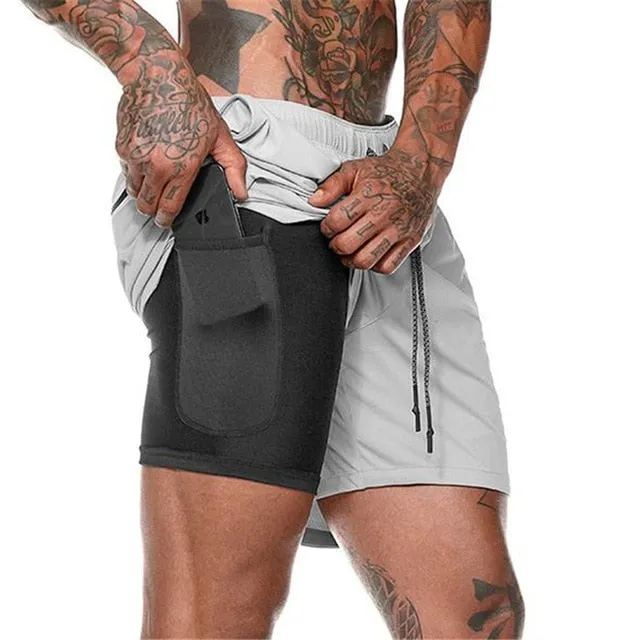 Fitness hub Double-deck Short Pant for Men