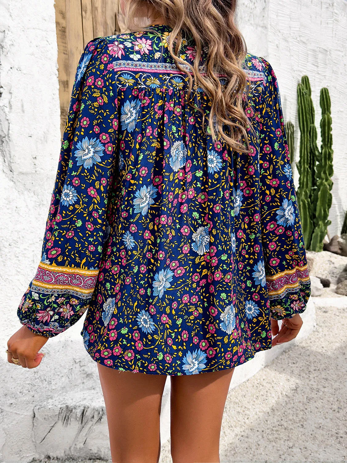 Floral Long Sleeve Blouse