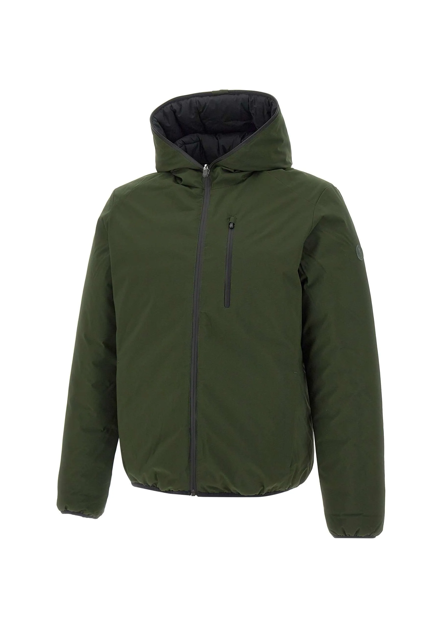 Green and Black Reversible Jacket