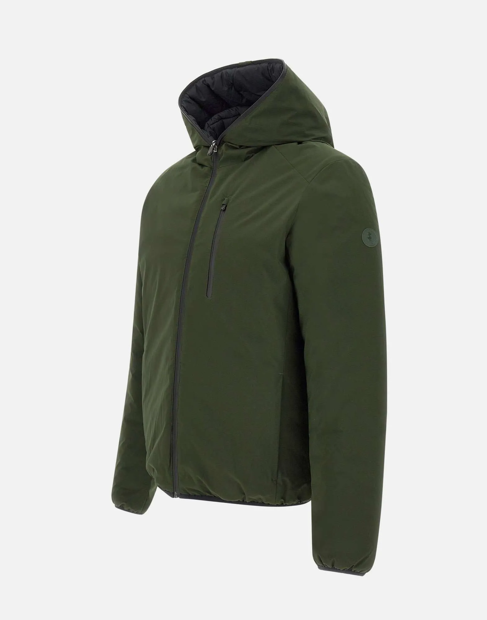 Green and Black Reversible Jacket