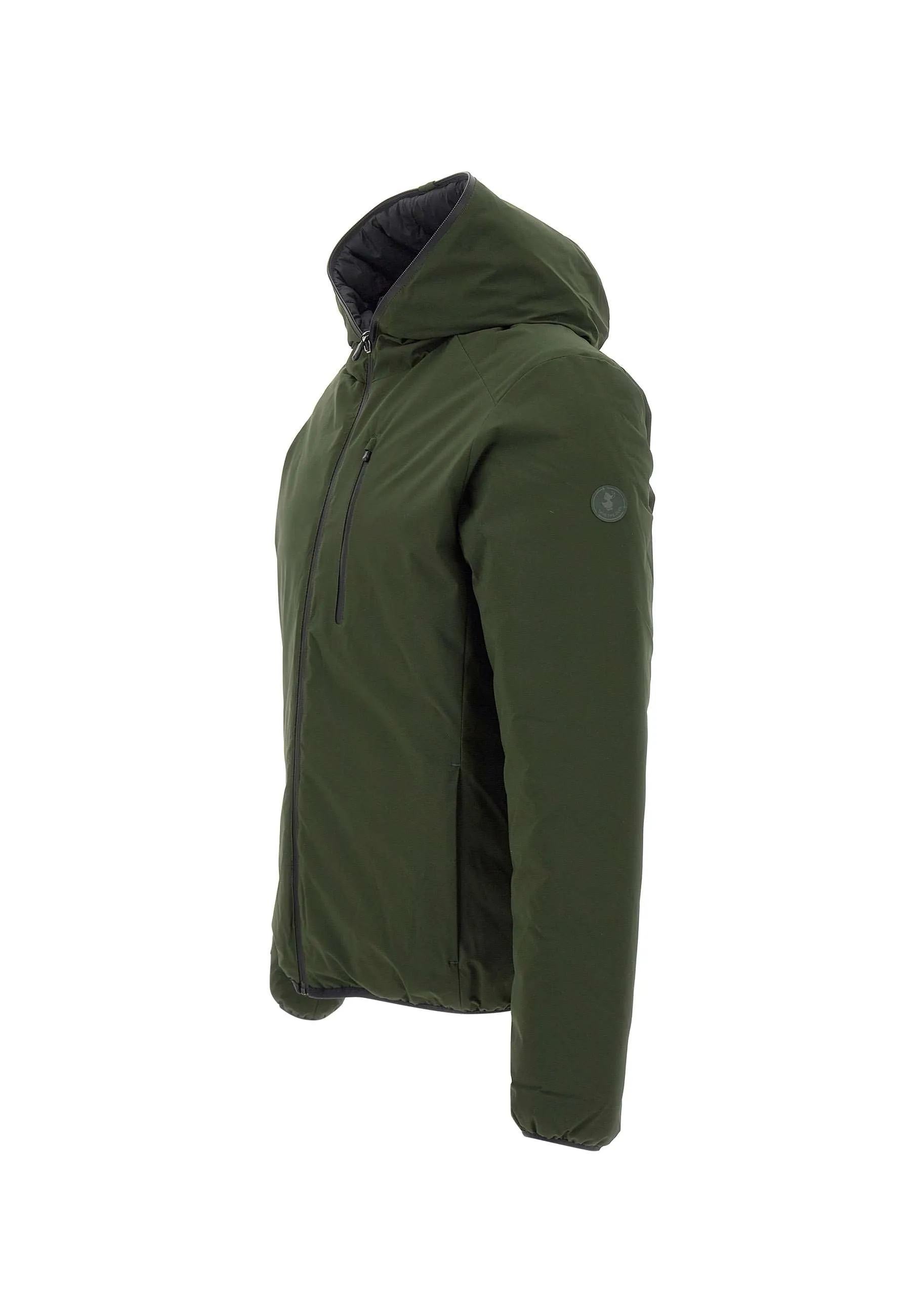 Green and Black Reversible Jacket