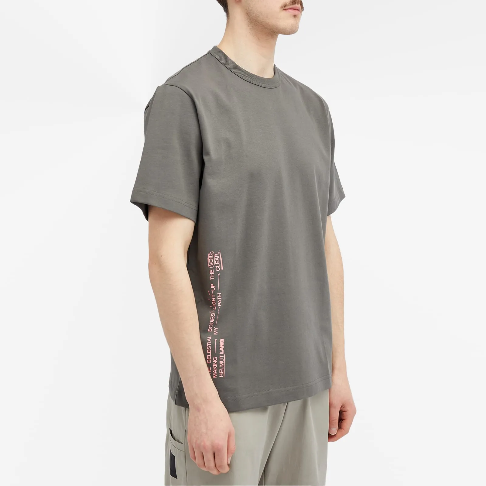 Helmut Lang Outer Space T-shirt, Ash