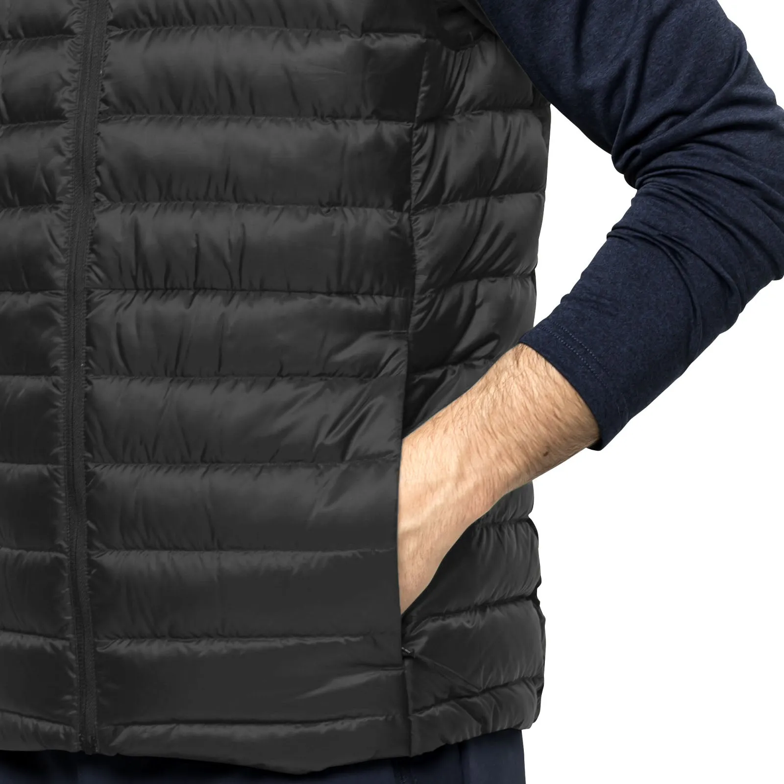 Jack Wolfskin Mens Pack & Go Down Packable Gilet