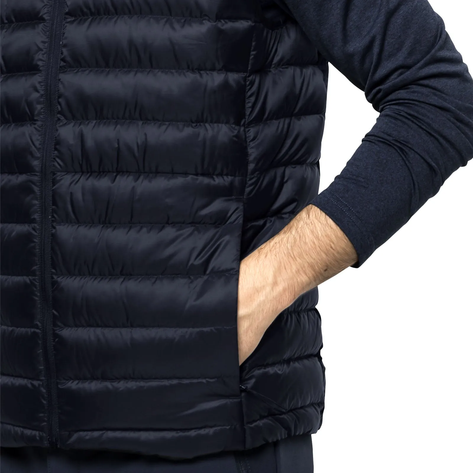 Jack Wolfskin Mens Pack & Go Down Packable Gilet