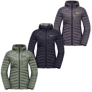 Jack Wolfskin Womens Routeburn Hooded Padded Jacket