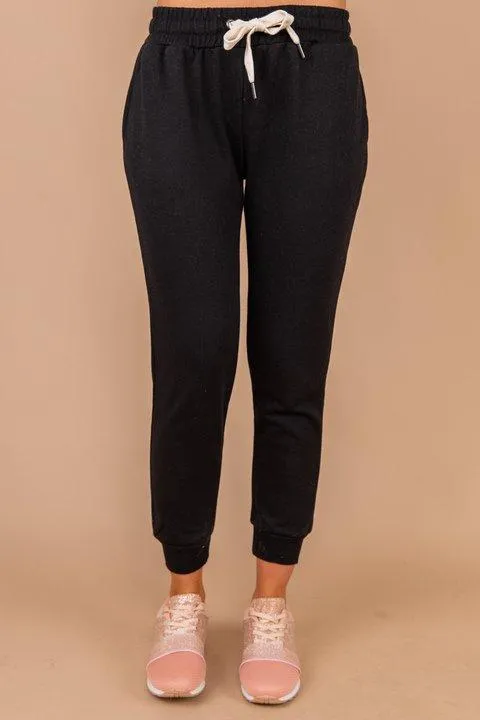 Lounge Legend Black Joggers