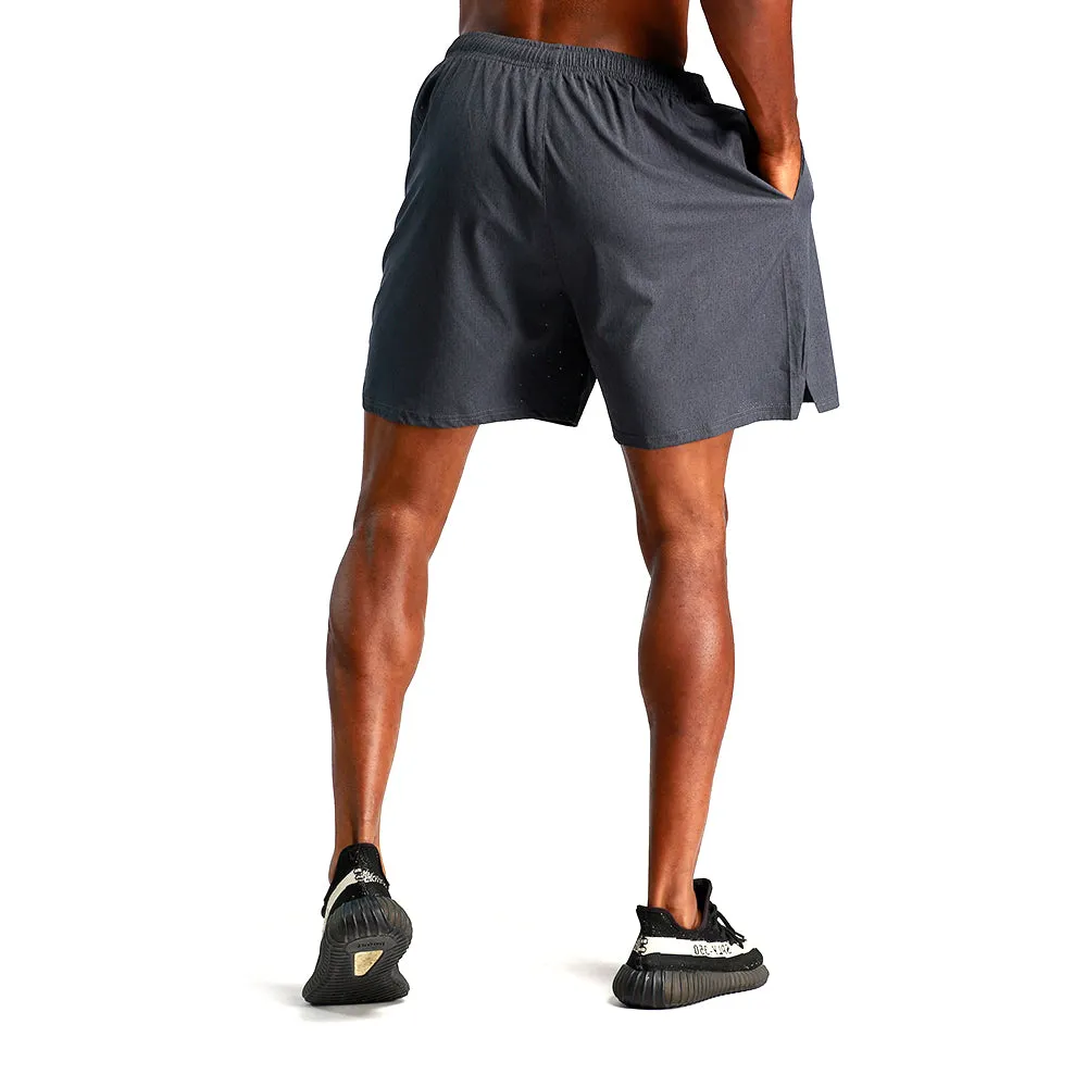 Mesh Quick-Dry Men's Sports Shorts with Pockets