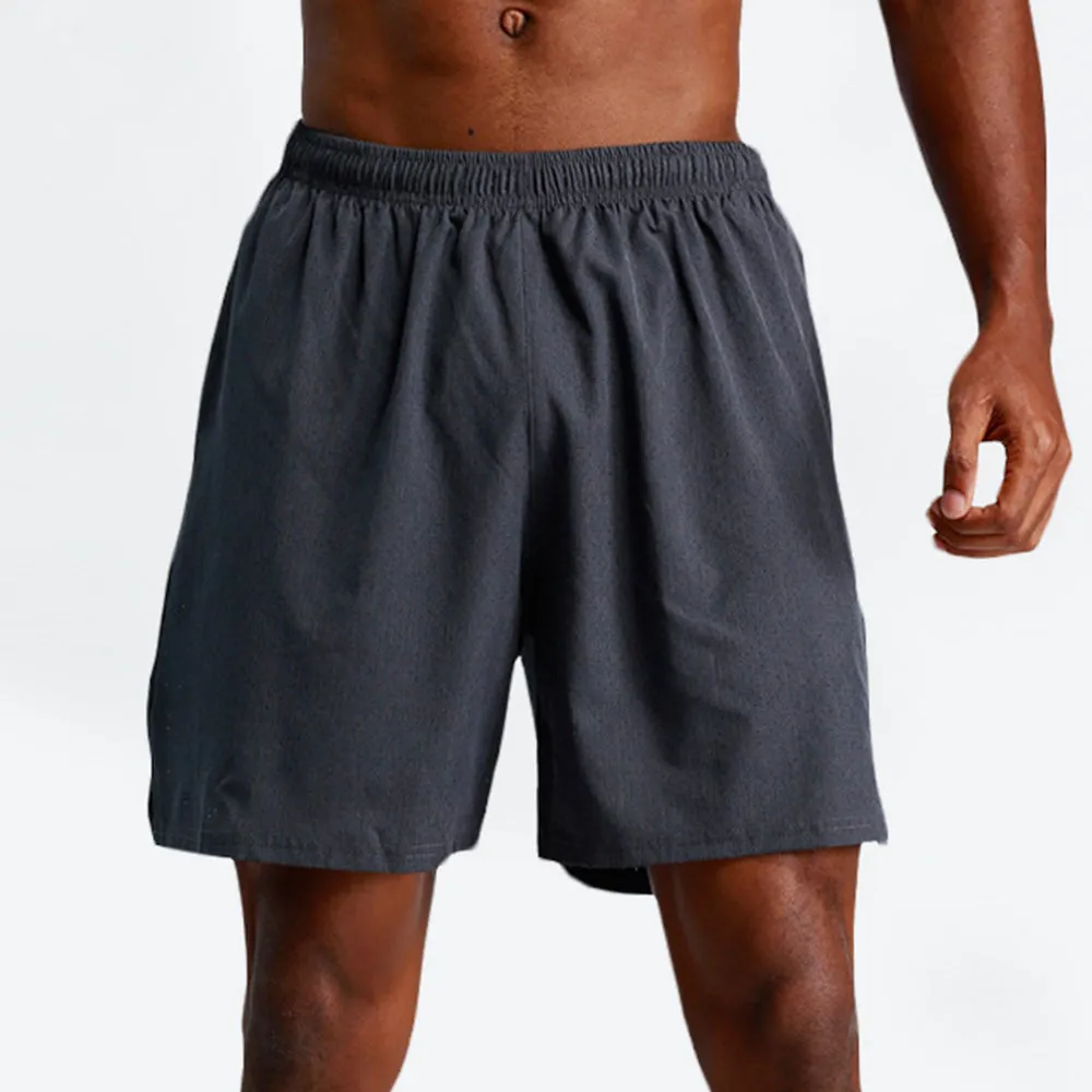 Mesh Quick-Dry Men's Sports Shorts with Pockets