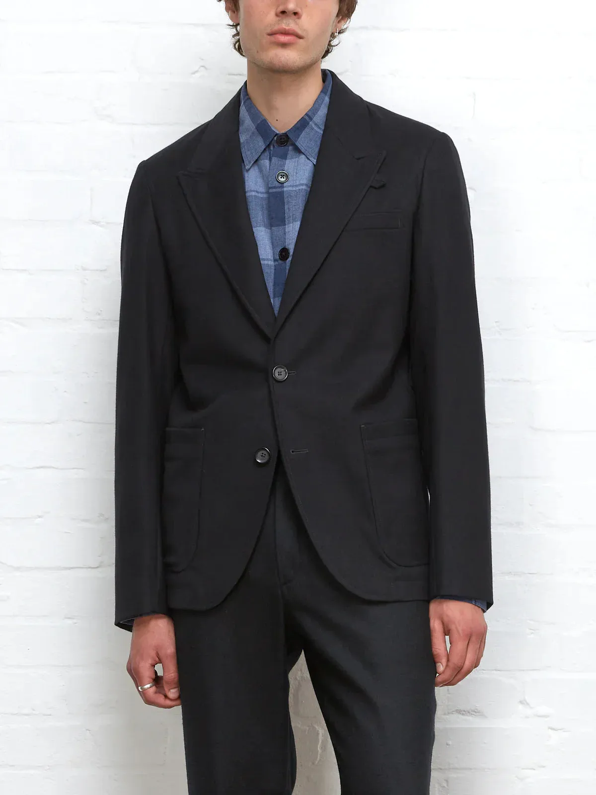 Oliver Spencer Mansfield Jacket Birkbeck Navy