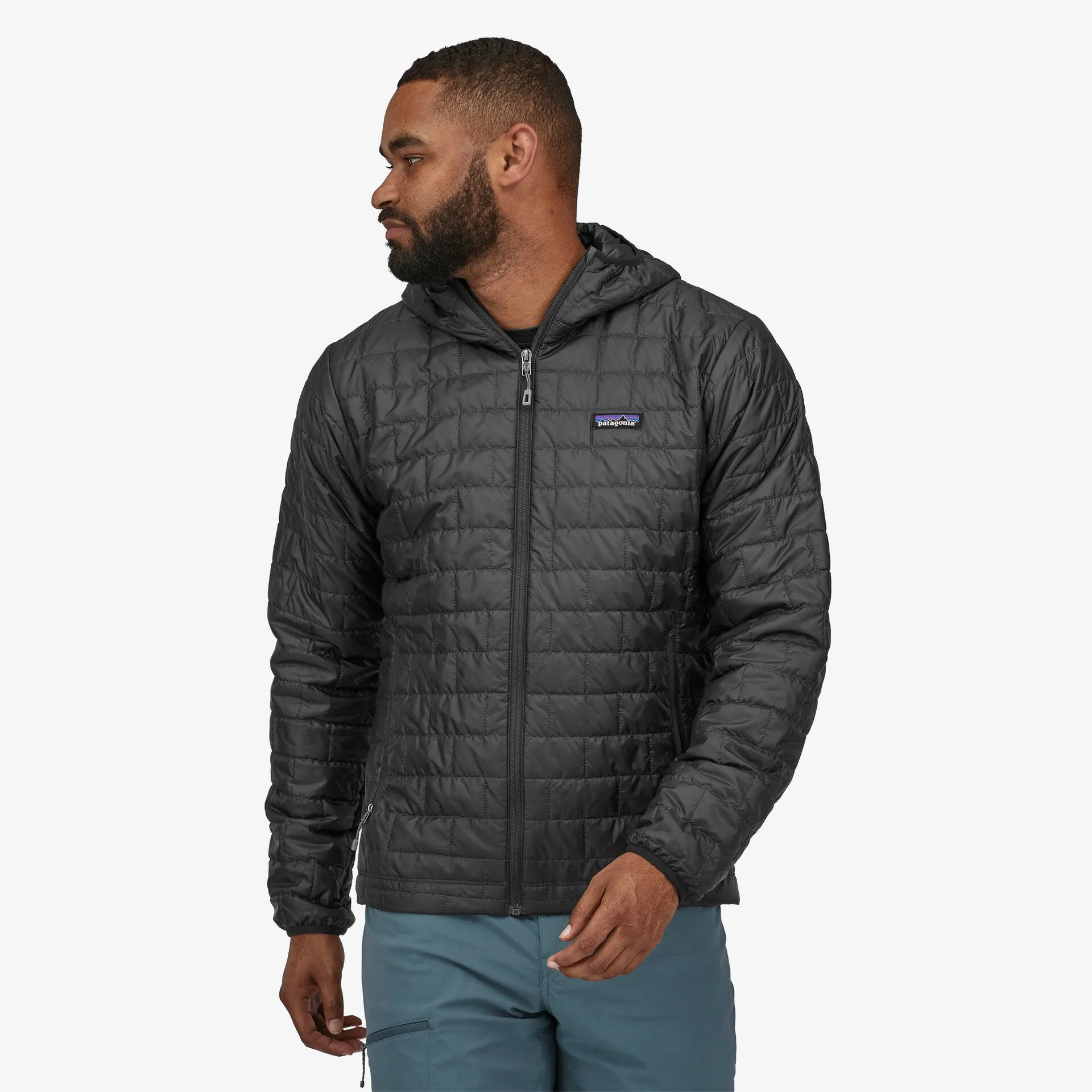 Patagonia Men's Nano Puff Hoody - Black