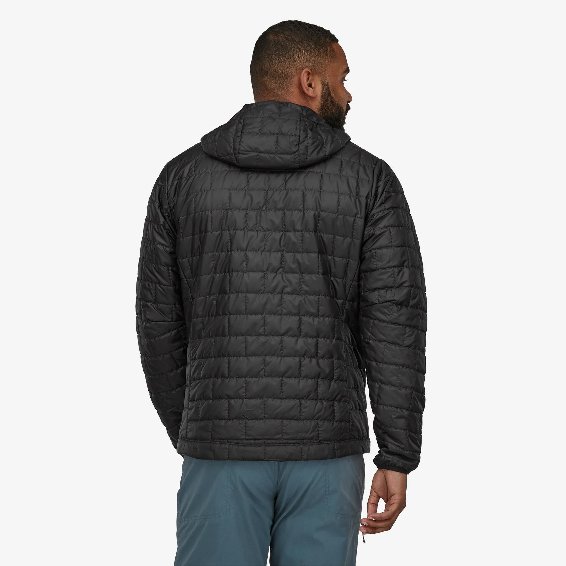 Patagonia Men's Nano Puff Hoody - Black