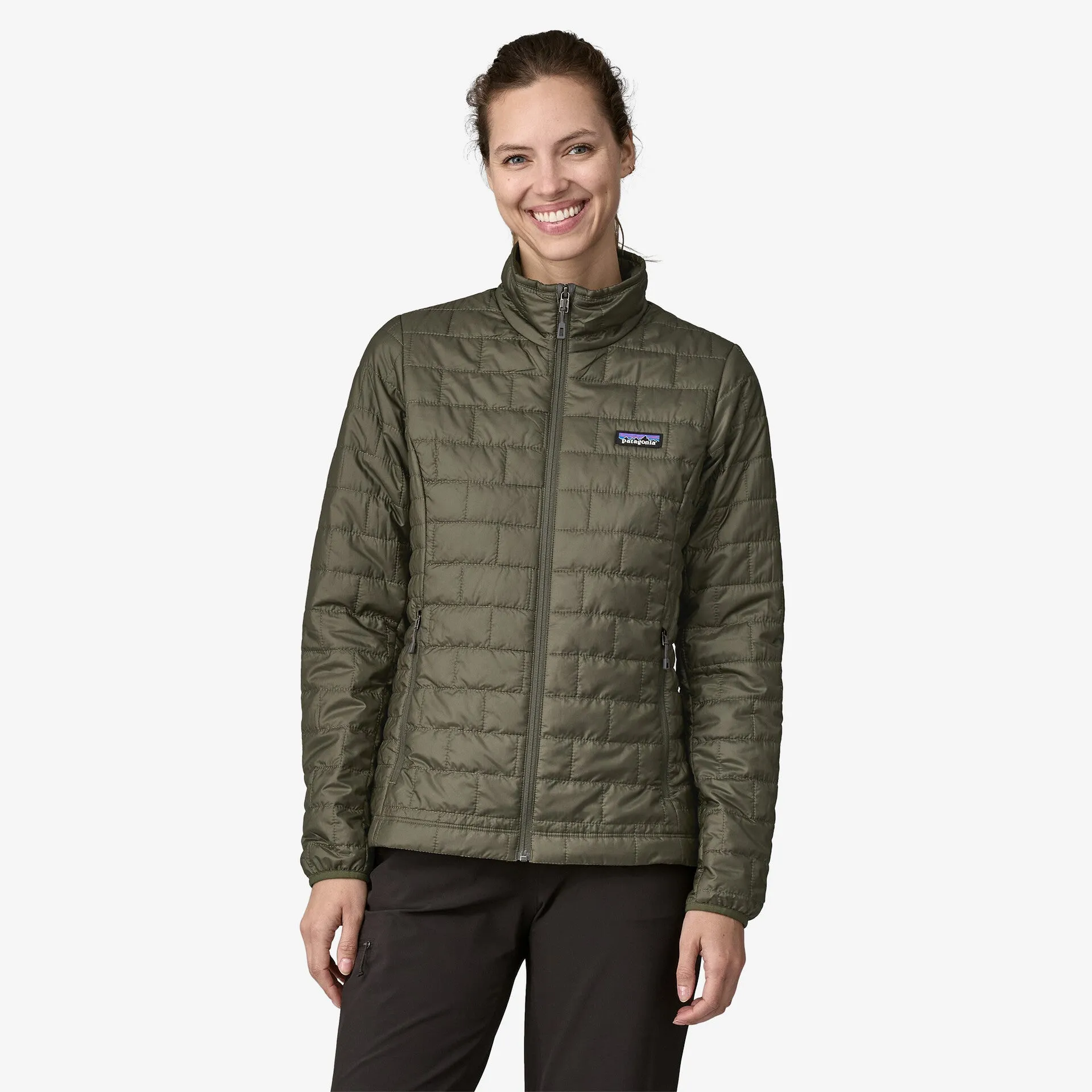 Patagonia Women's Nano Puff Jacket - PINE NEEDLE GREEN