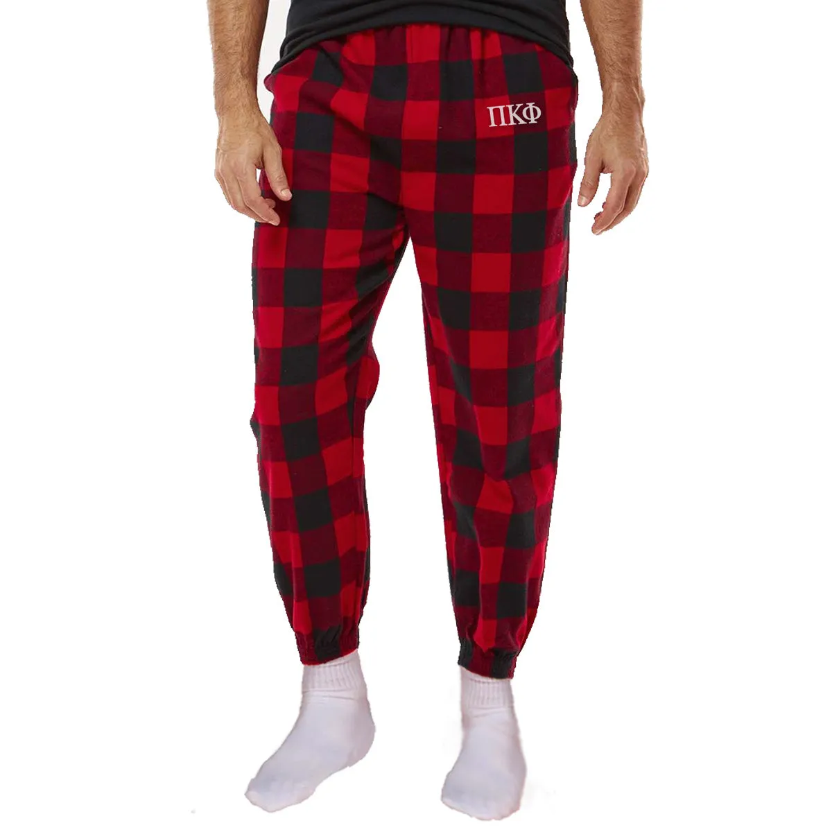 Pi Kapp Flannel Joggers