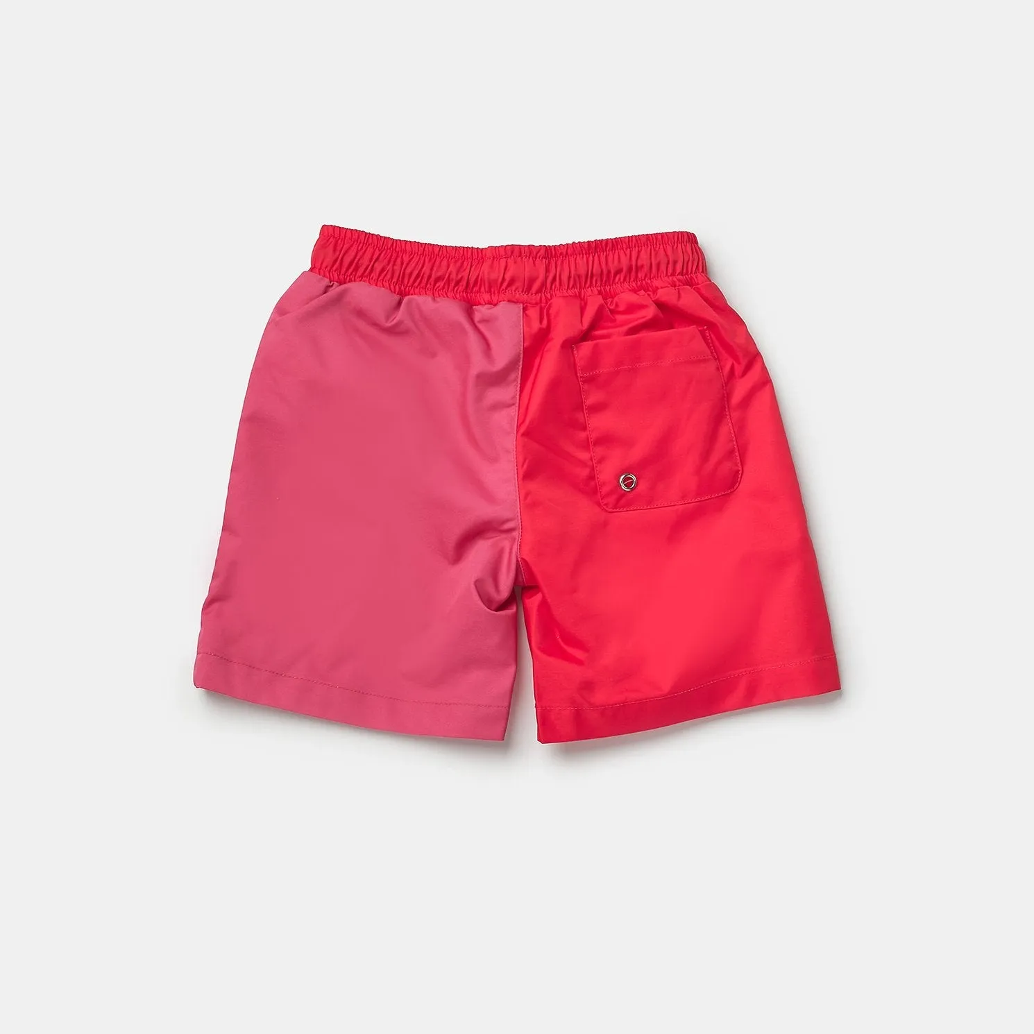 Quick Dry Boardshorts Recycled Material | Red & Pink