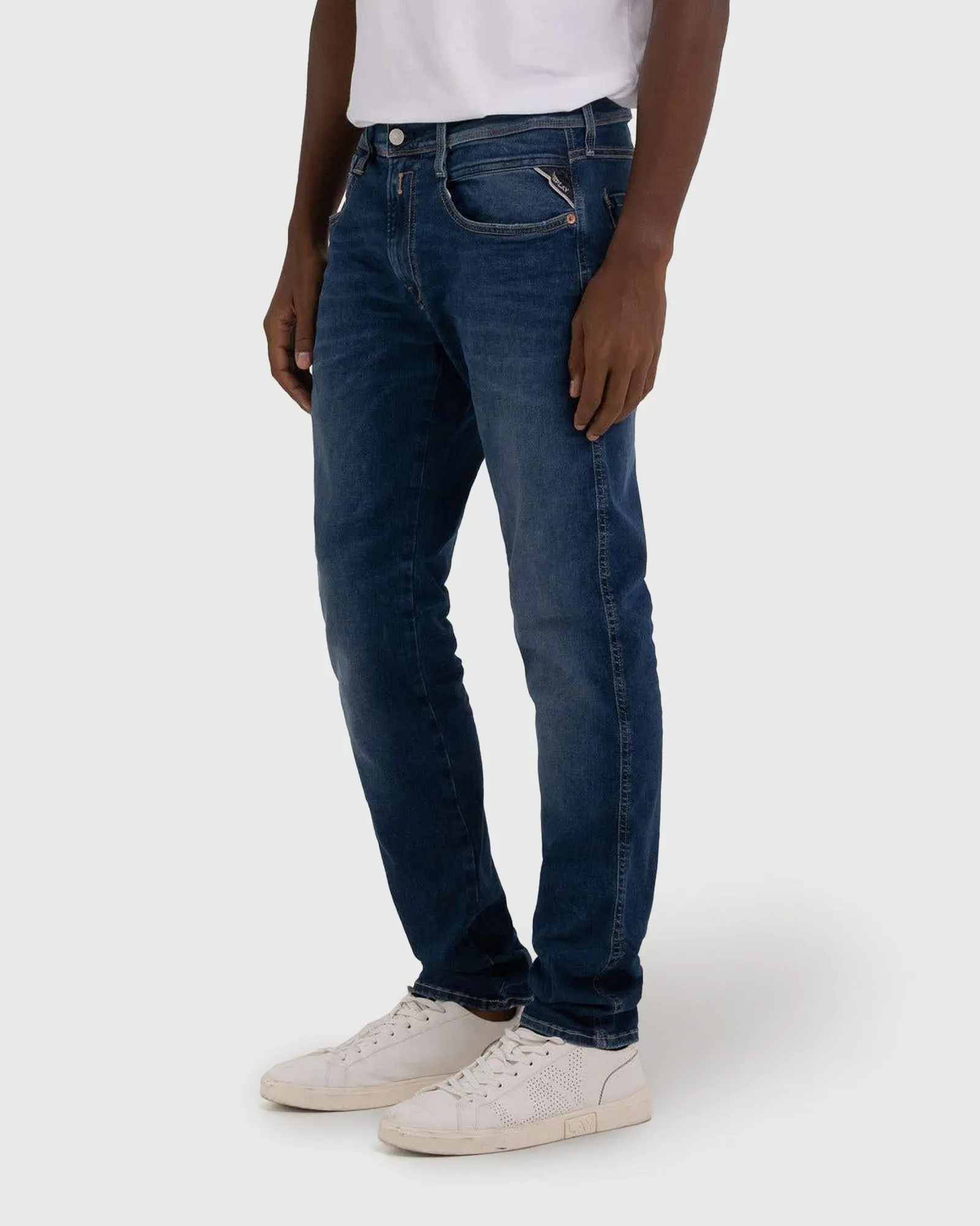 REPLAY ROR1661914Y BLUE ANBASS HYPERFLEX JEANS