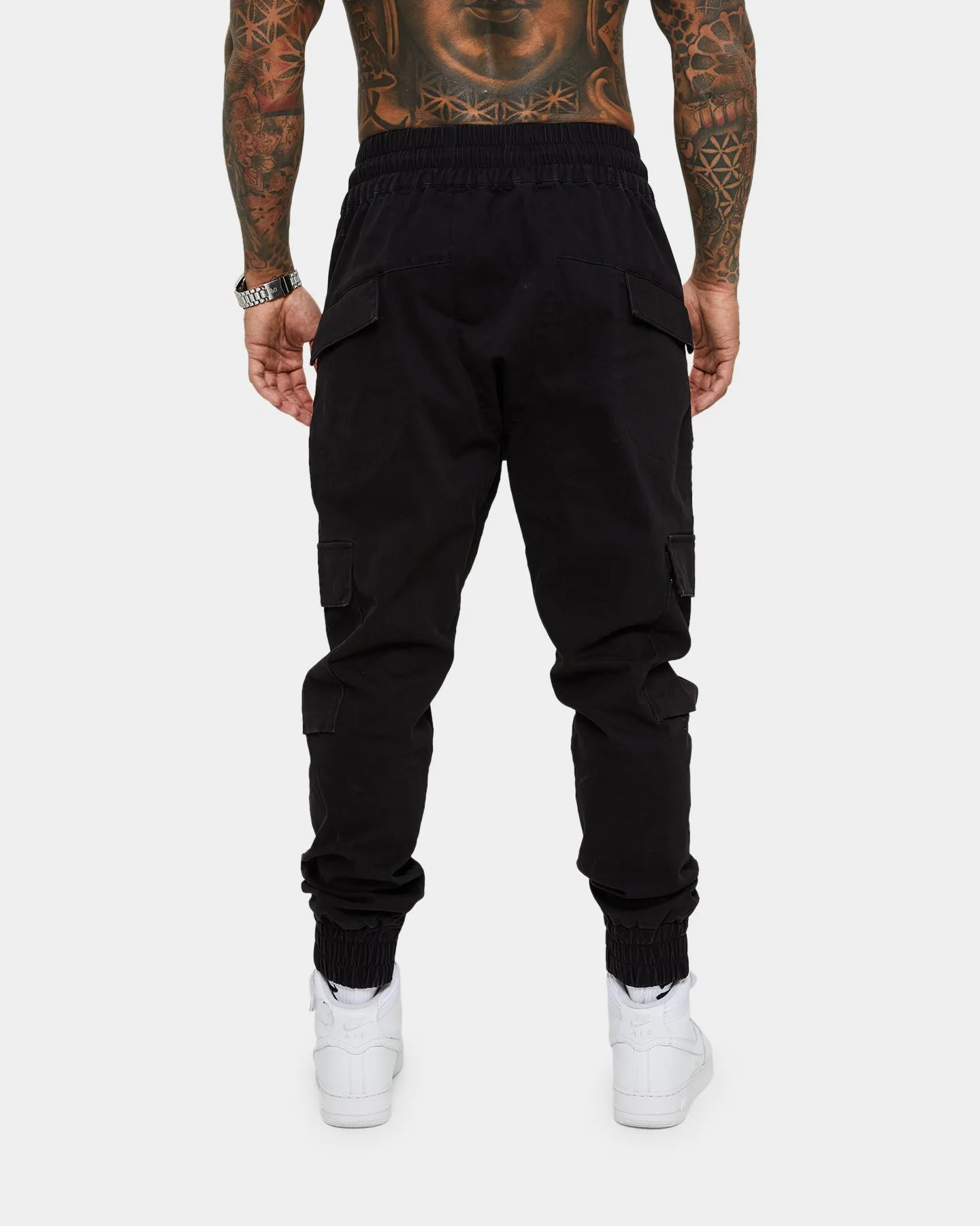 Saint Morta Day of the Dead Joggers Black