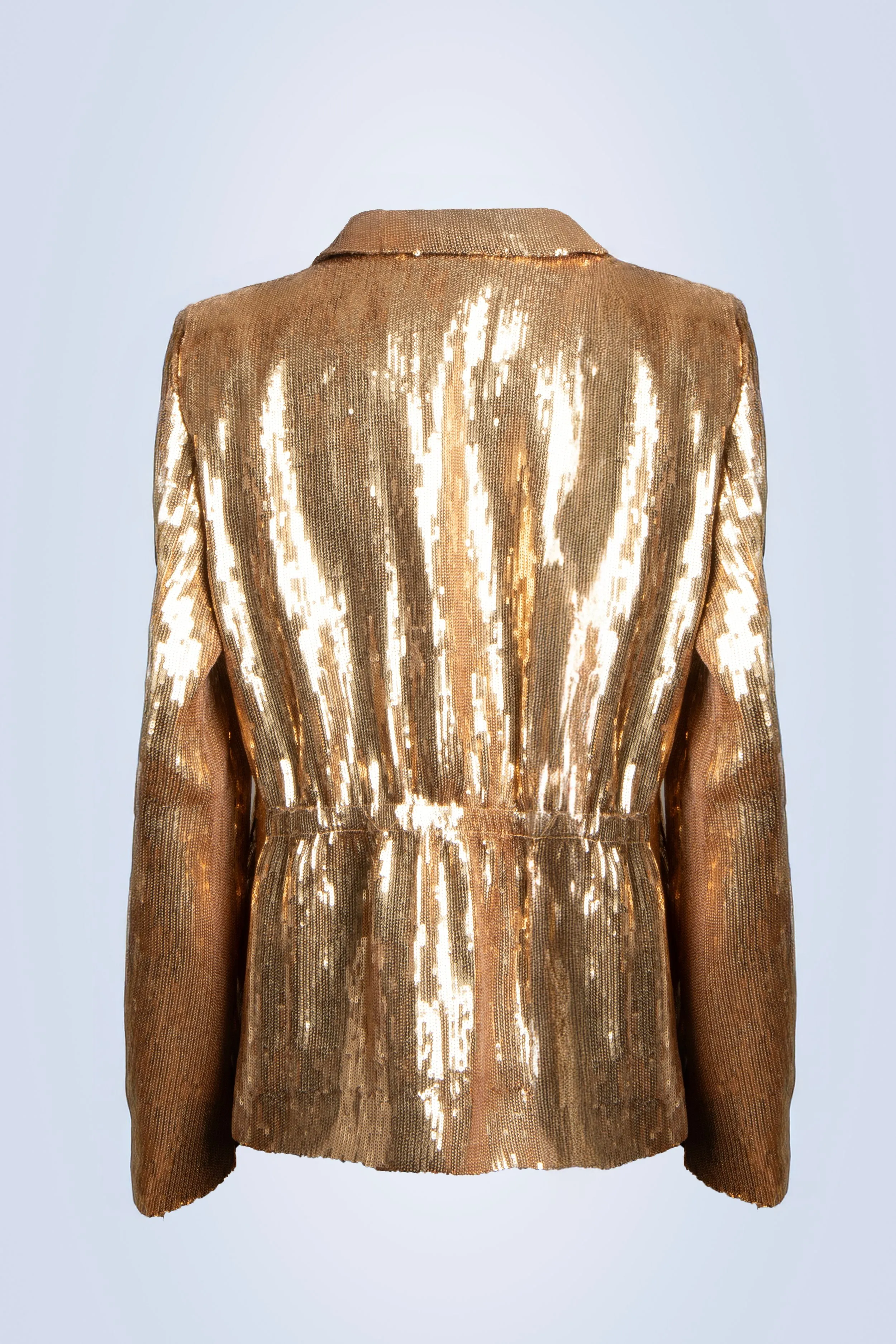 SEQUINS JACKET  GOLD