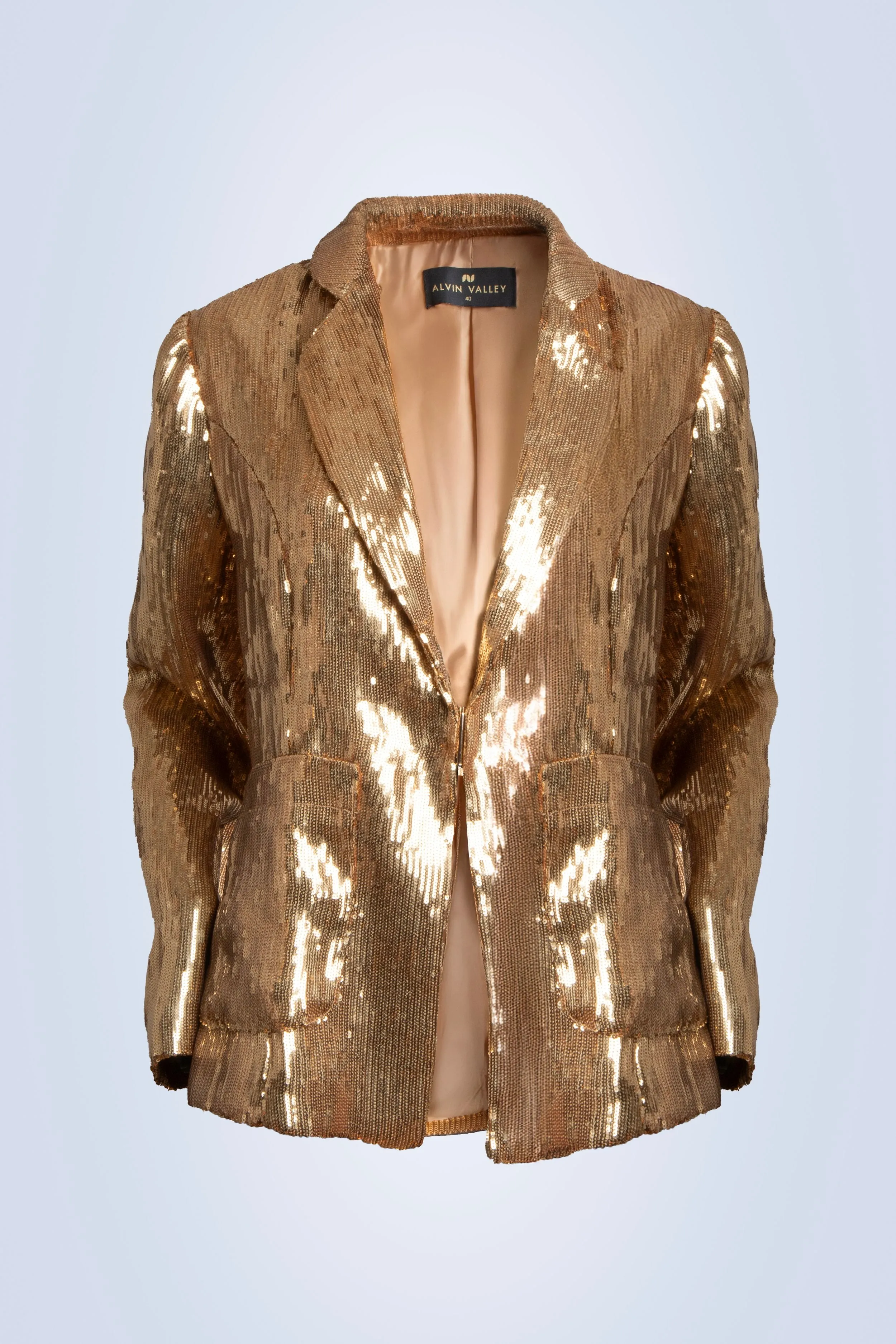 SEQUINS JACKET  GOLD