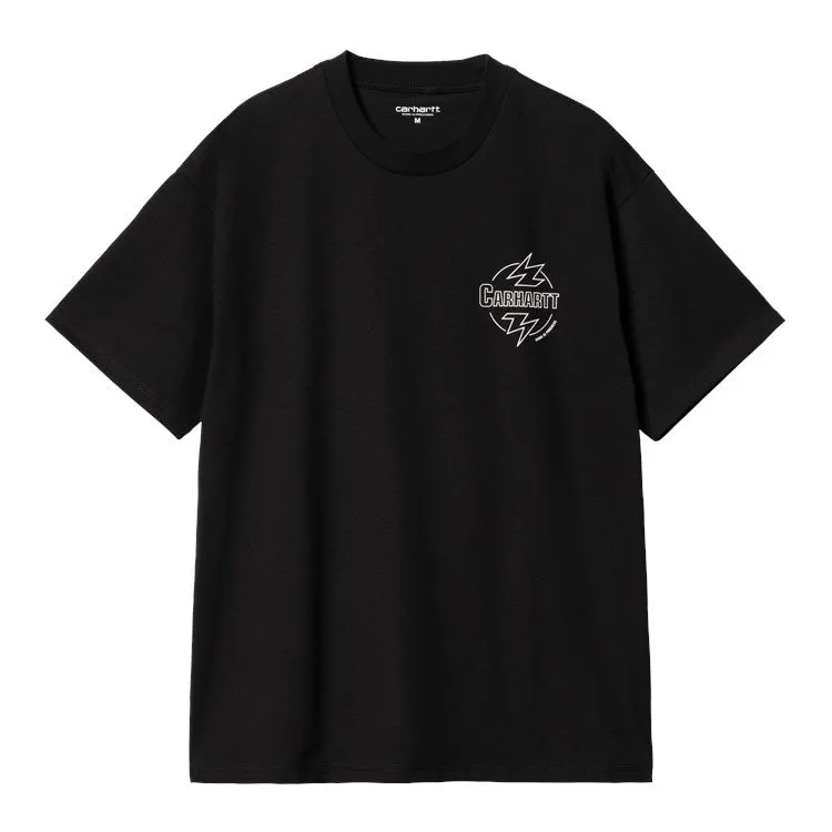 S/S ABLAZE T-SHIRT / CARHARTT WIP/ BLACK