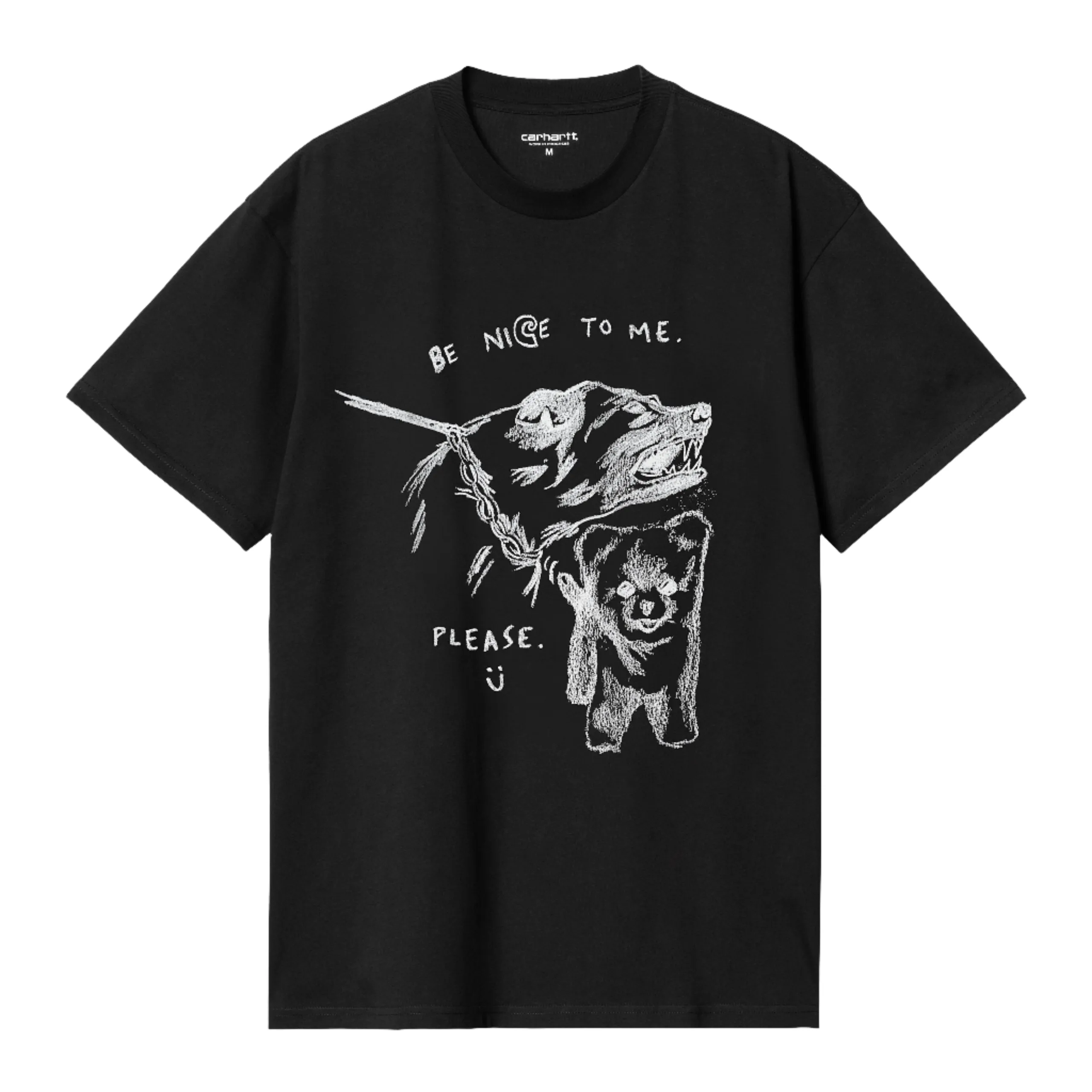 S/S PEPE BE NICE T-SHIRT / CARHARTT WIP / BLACK