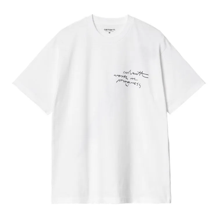 S/S WIP PENCIL T-SHIRT / CARHARTT WIP / WHITE