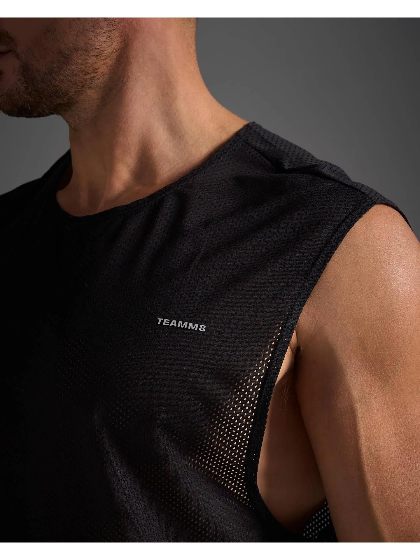 TEAMM8 S.S.C. Muscle Tank - Black