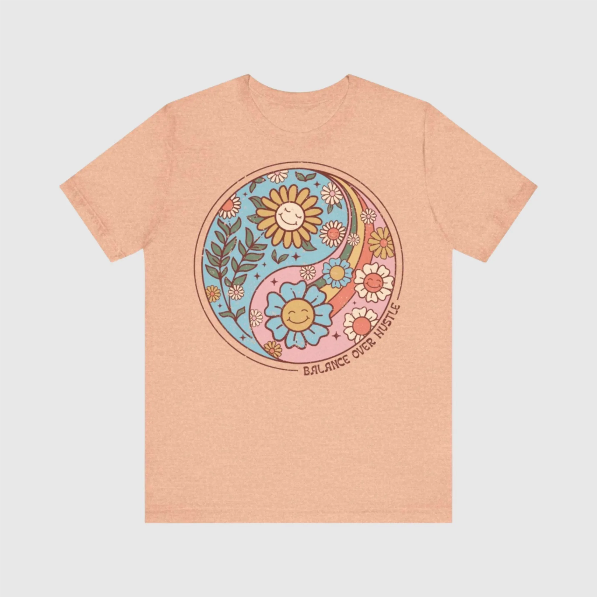 Unisex Boho Jersey Short Sleeve Tee