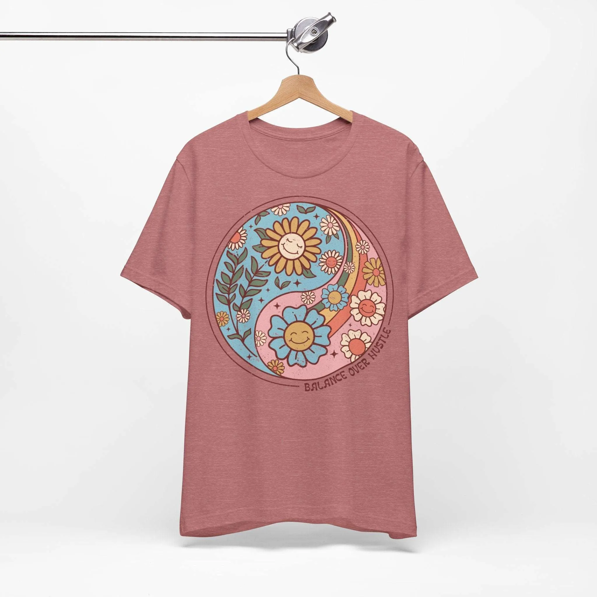 Unisex Boho Jersey Short Sleeve Tee